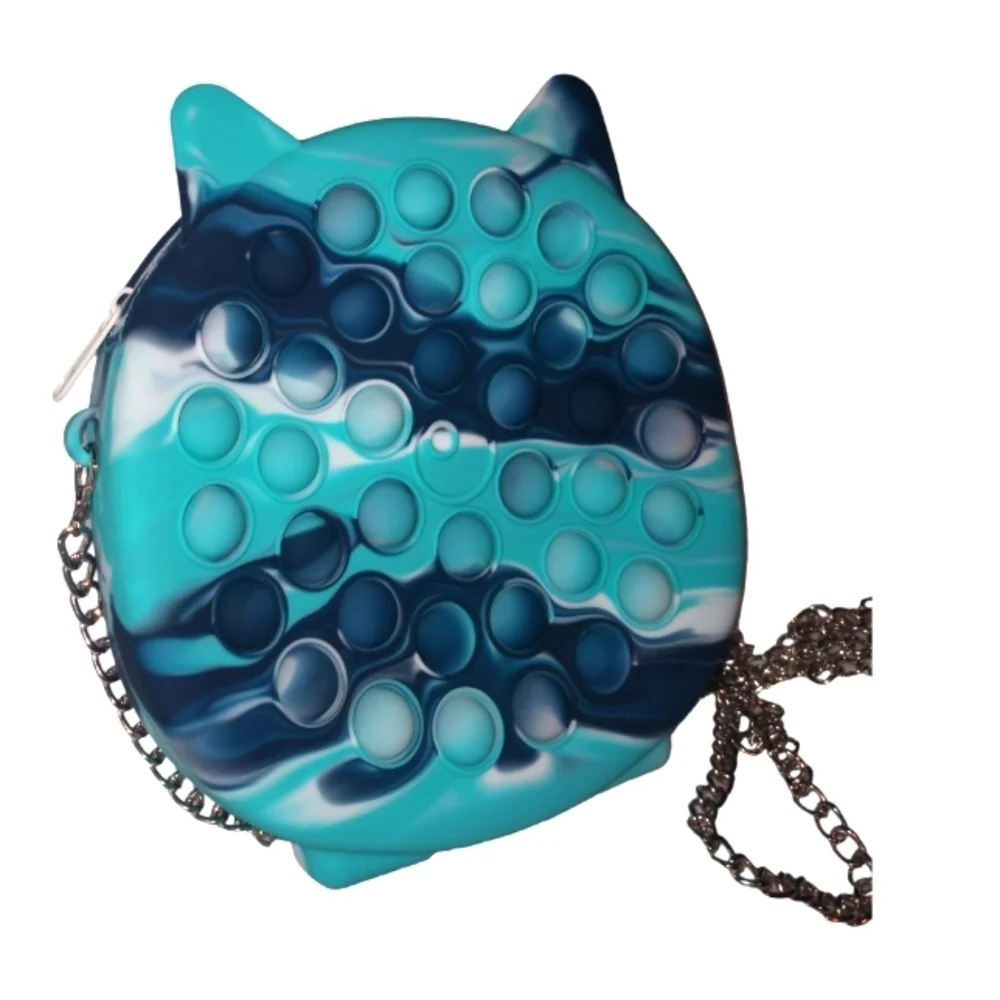 Pop Purse Bag with Fidget Sensory for Kids